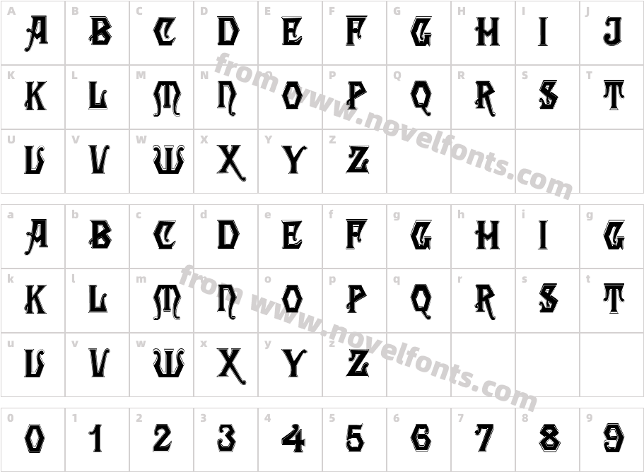 Angular InlineCharacter Map