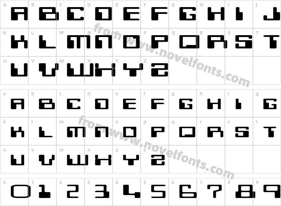 MicrExtendedCharacter Map