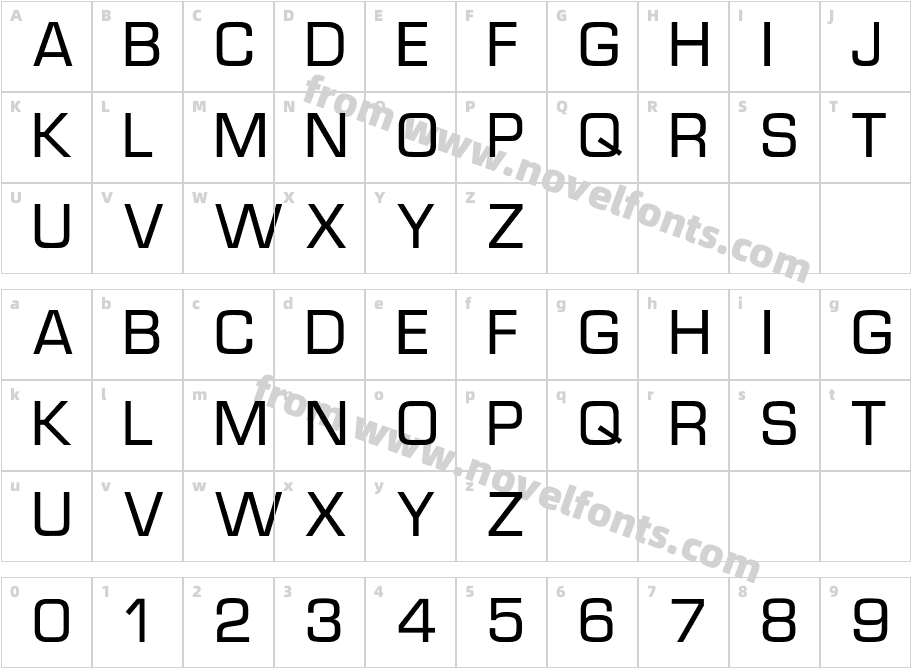 MicroTechnicCharacter Map