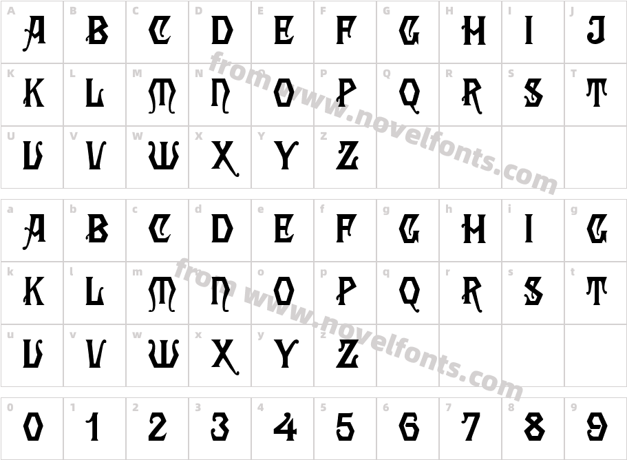 AngularCharacter Map