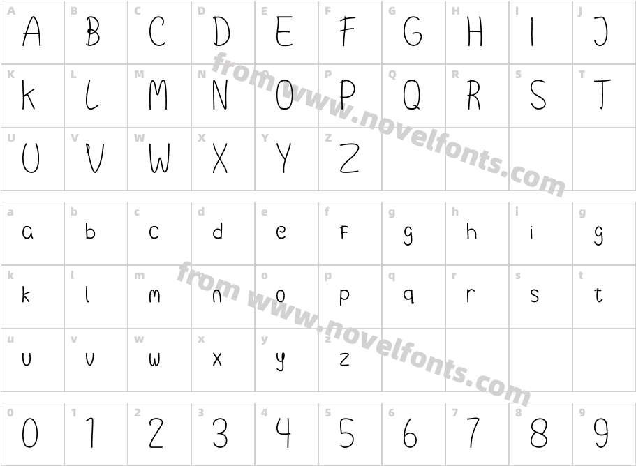 Microlet19Character Map