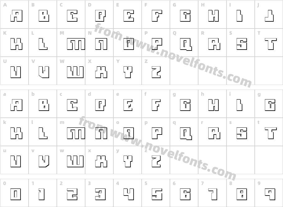 Micronian 3DCharacter Map