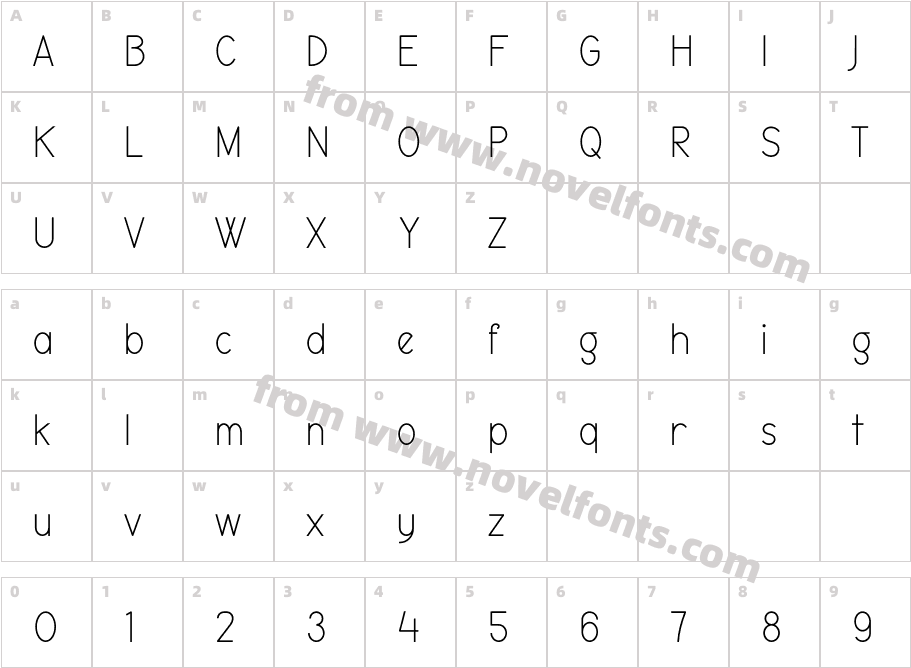 MoonlightCharacter Map