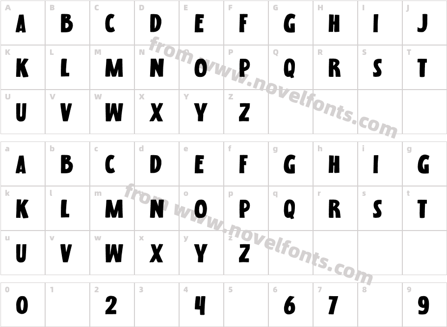 MoudyCharacter Map