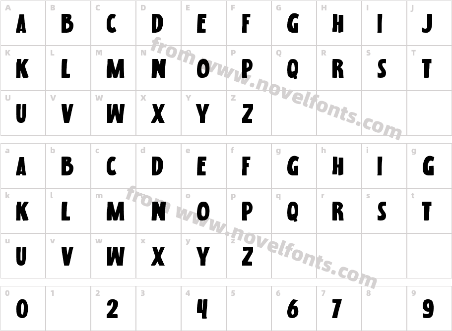 MoudyCharacter Map