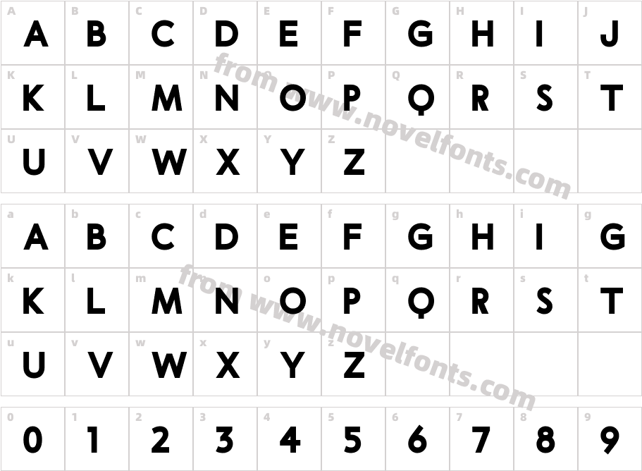 MountoneCharacter Map