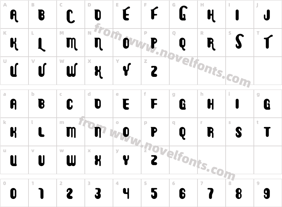 Music StoreCharacter Map