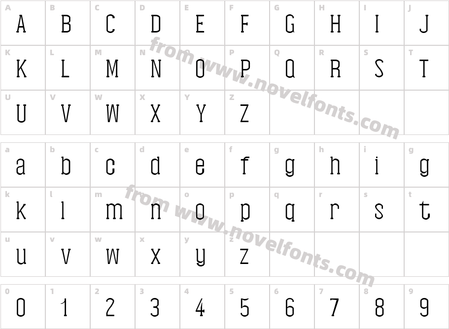 Nasya LightCharacter Map