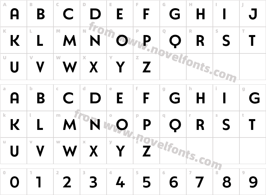 Natom Pro Title MediumCharacter Map