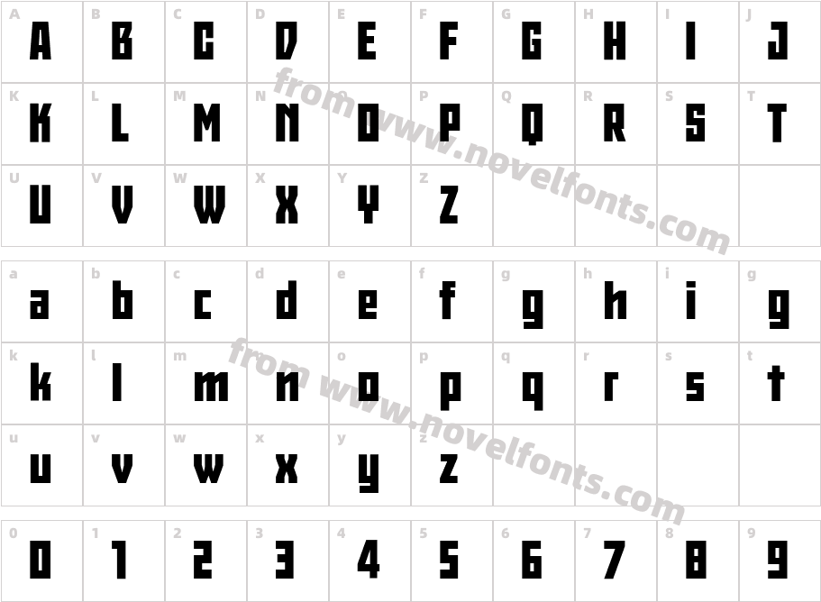 Nd Tupa Nova BlackCharacter Map