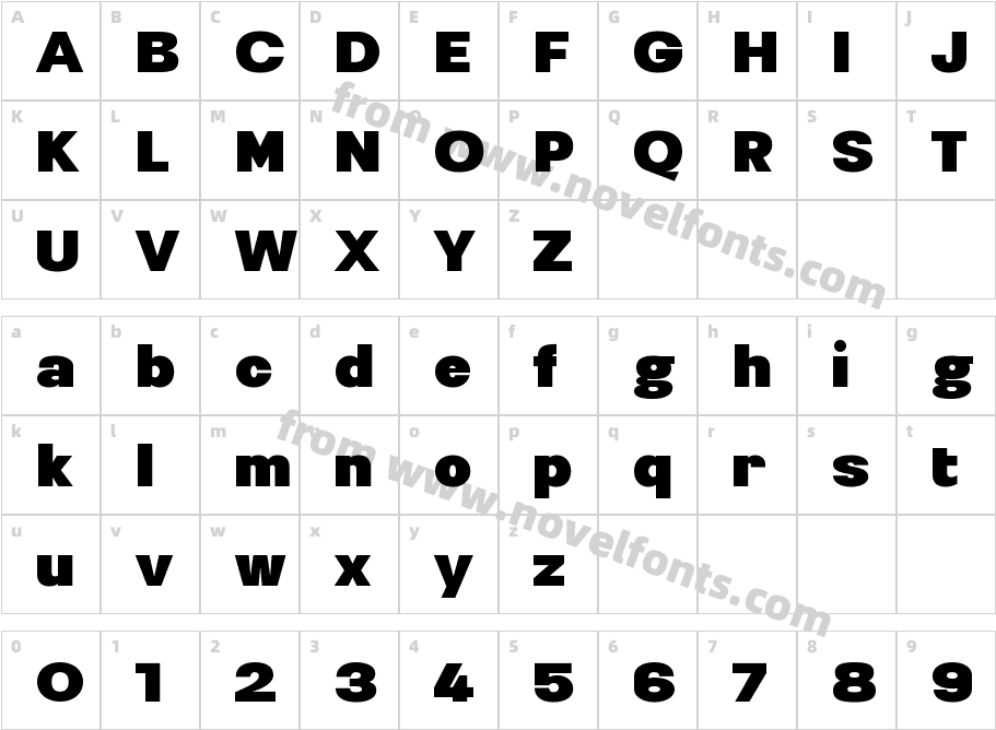 Nemorosa HeavyCharacter Map