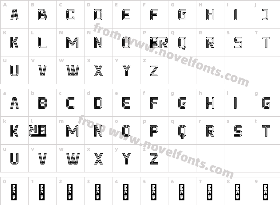 Neon Hero Demo Version RegularCharacter Map