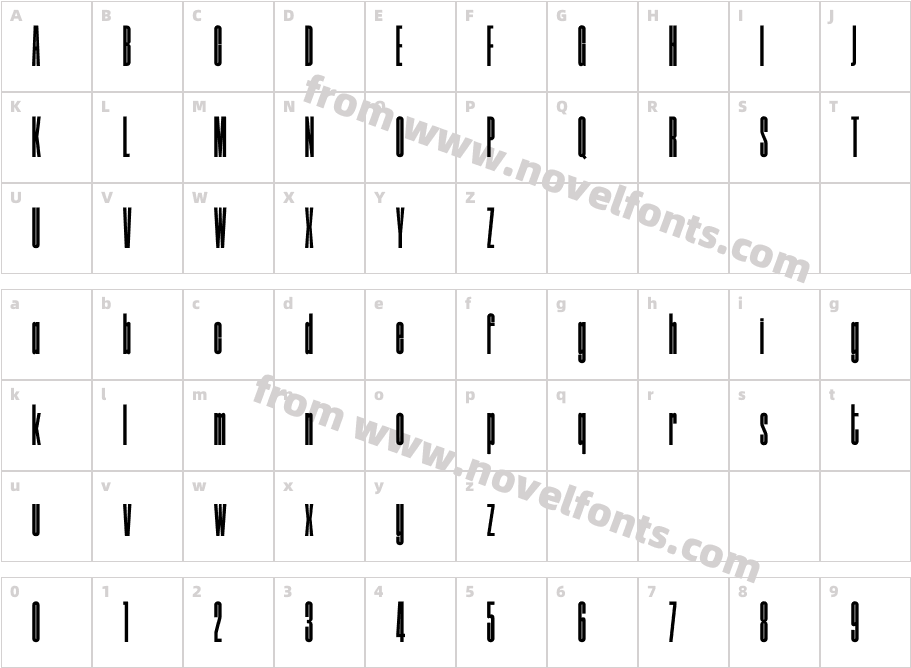 Neumatic Compressed LightCharacter Map
