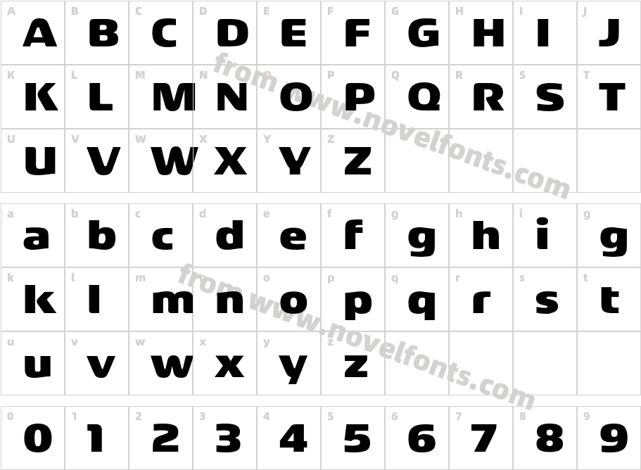 Neuropa HeavyCharacter Map