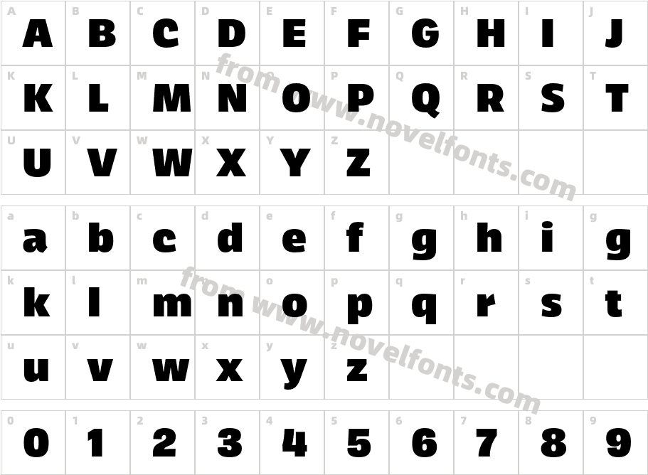 Neutronic BlackCharacter Map
