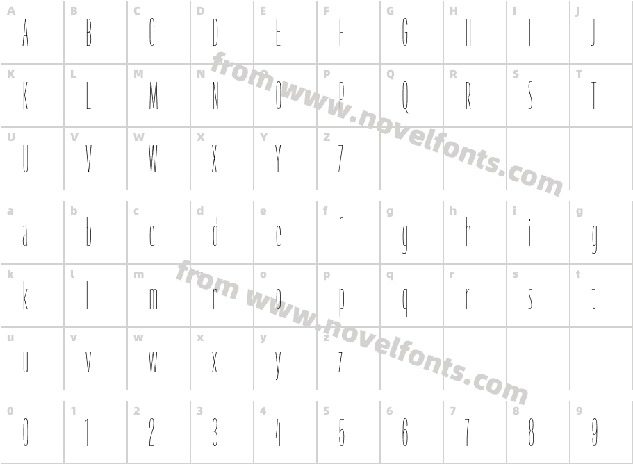 Neutronic Compressed ThinCharacter Map