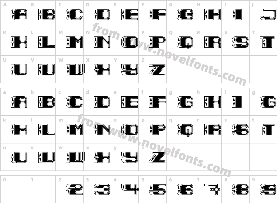 MineralCharacter Map