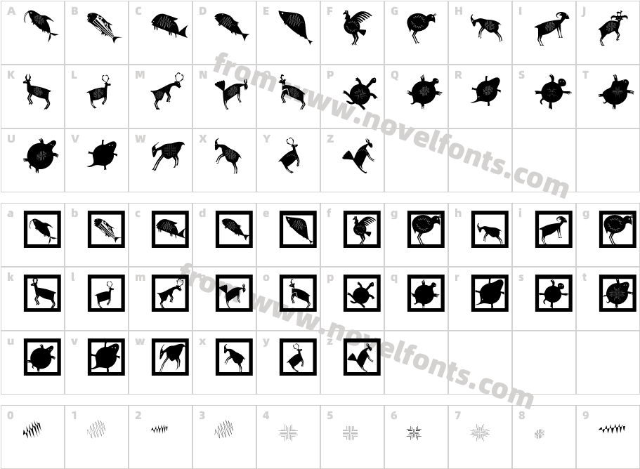 New Cave Drawings ZweiCharacter Map