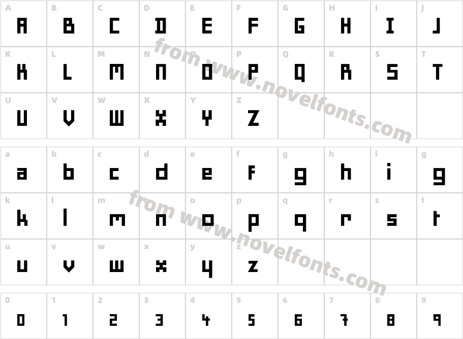 Minimum ANoirCharacter Map