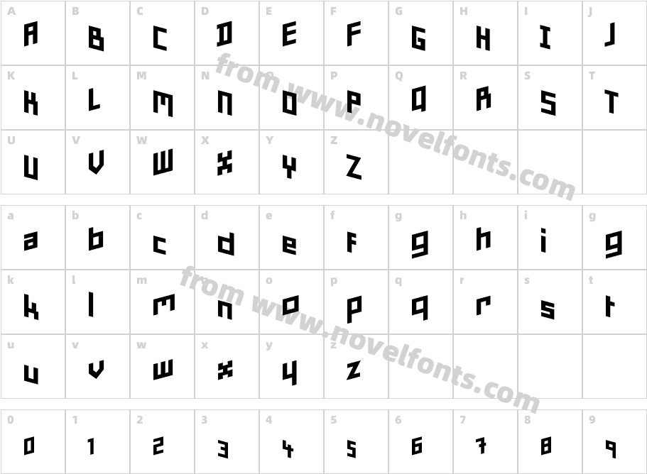 Minimum-BongNoirCharacter Map