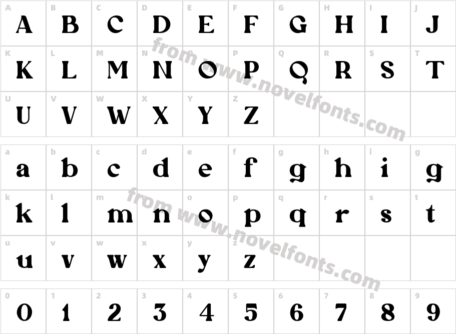 Newgate BlackCharacter Map