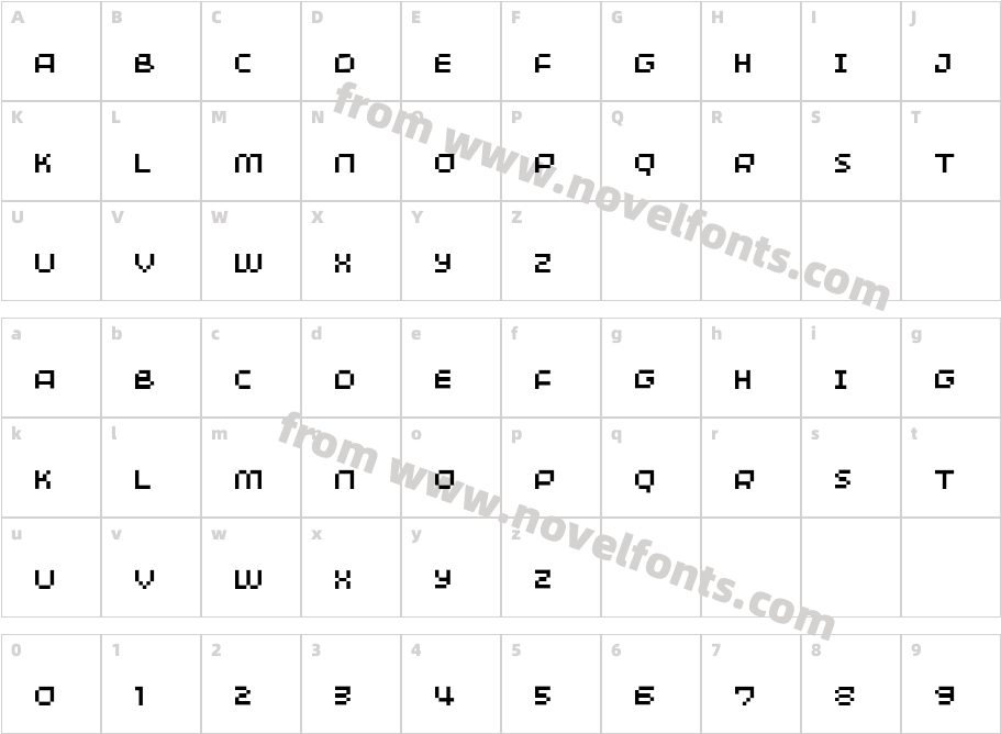 MinimumCharacter Map