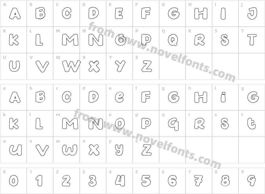 Night in Jakarta OutlineCharacter Map