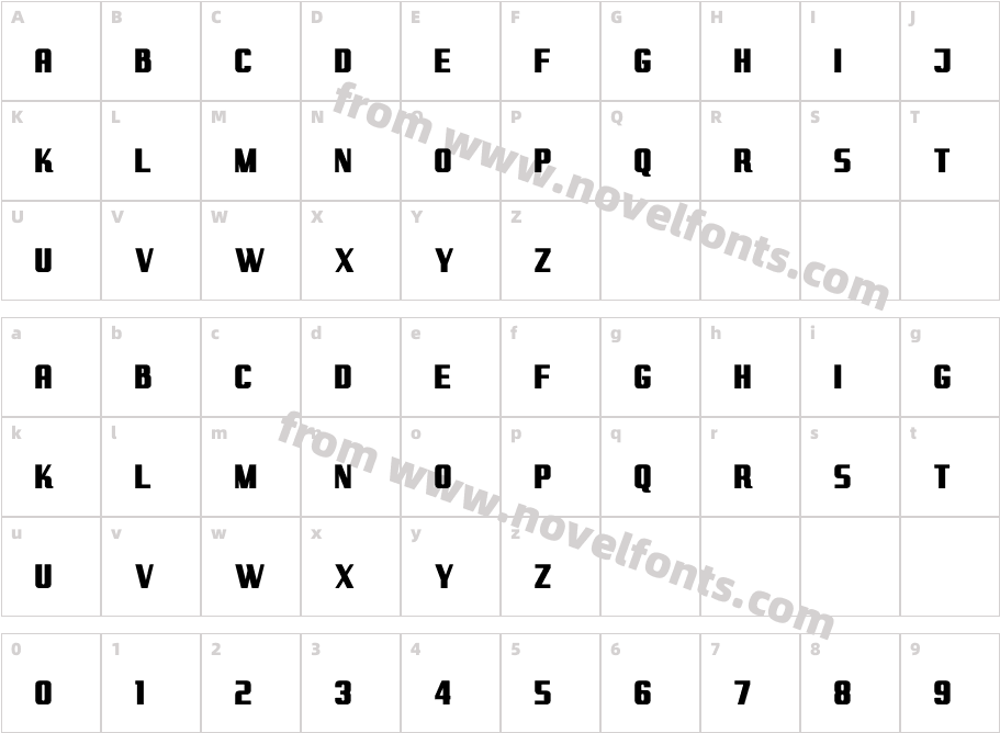 Nimitz CleanCharacter Map