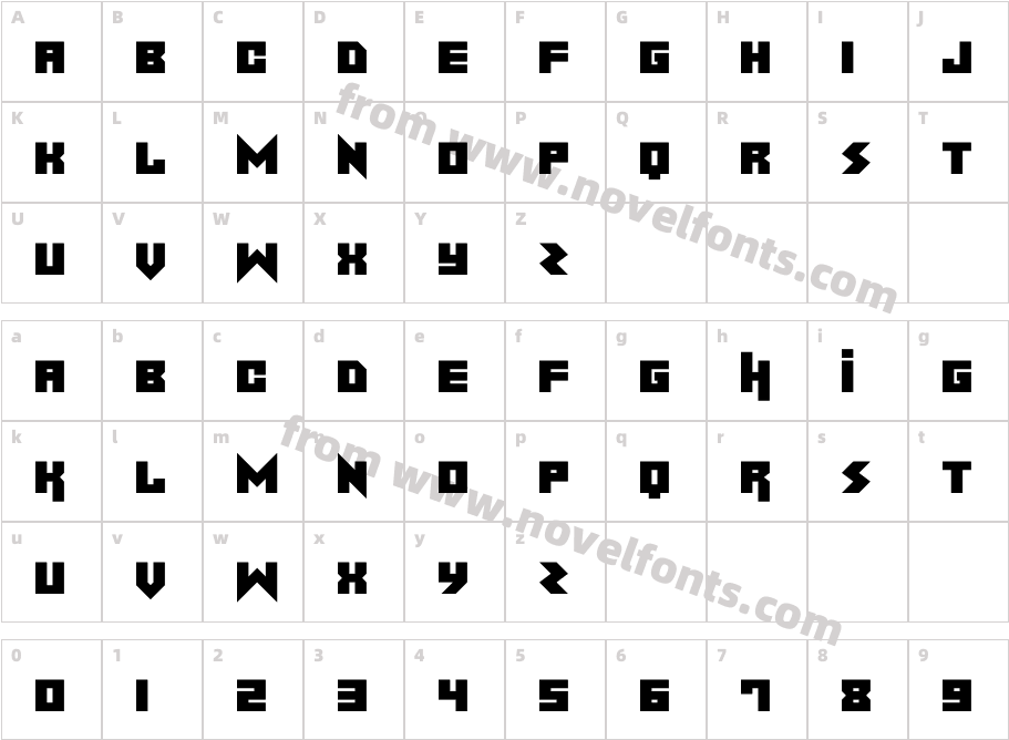 Noise MachineCharacter Map