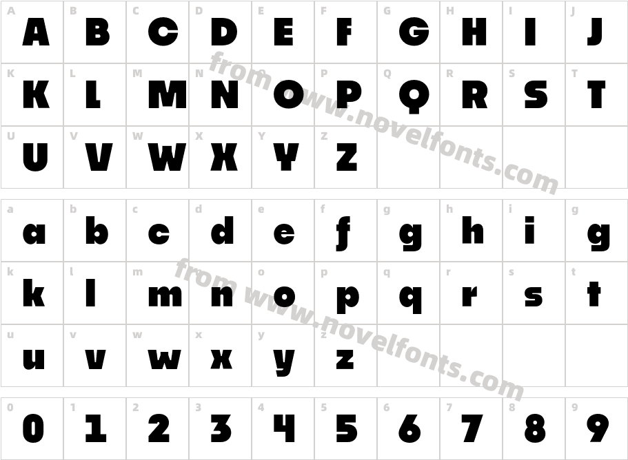 Noka BlackCharacter Map