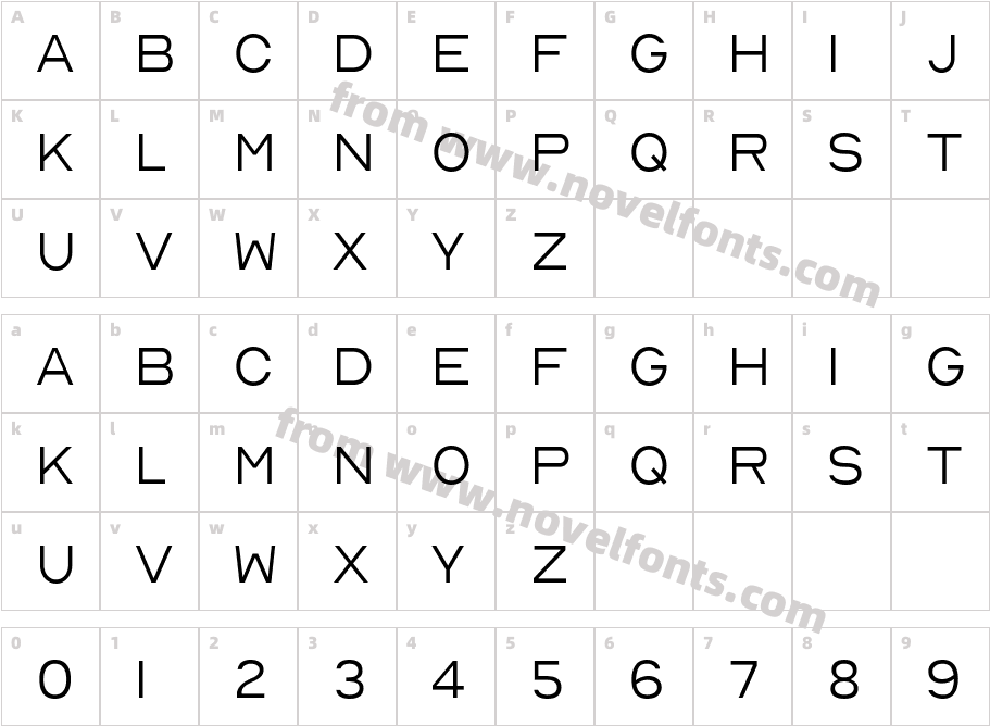 Nord LightCharacter Map