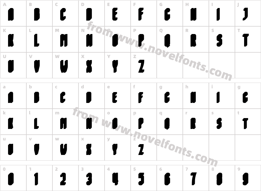 Nordin Extrude LeftCharacter Map
