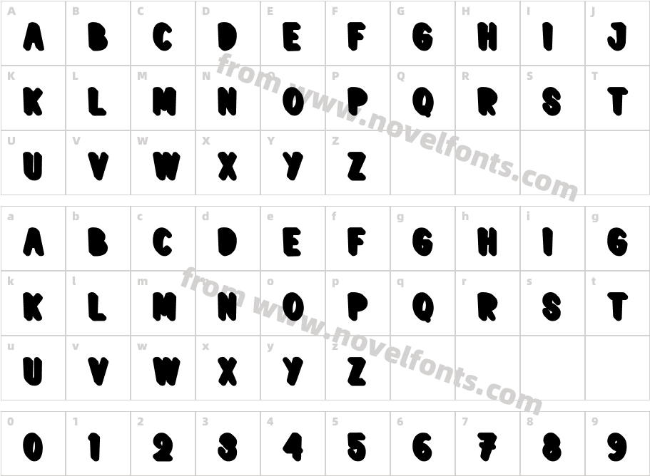 North Boys ShadowCharacter Map