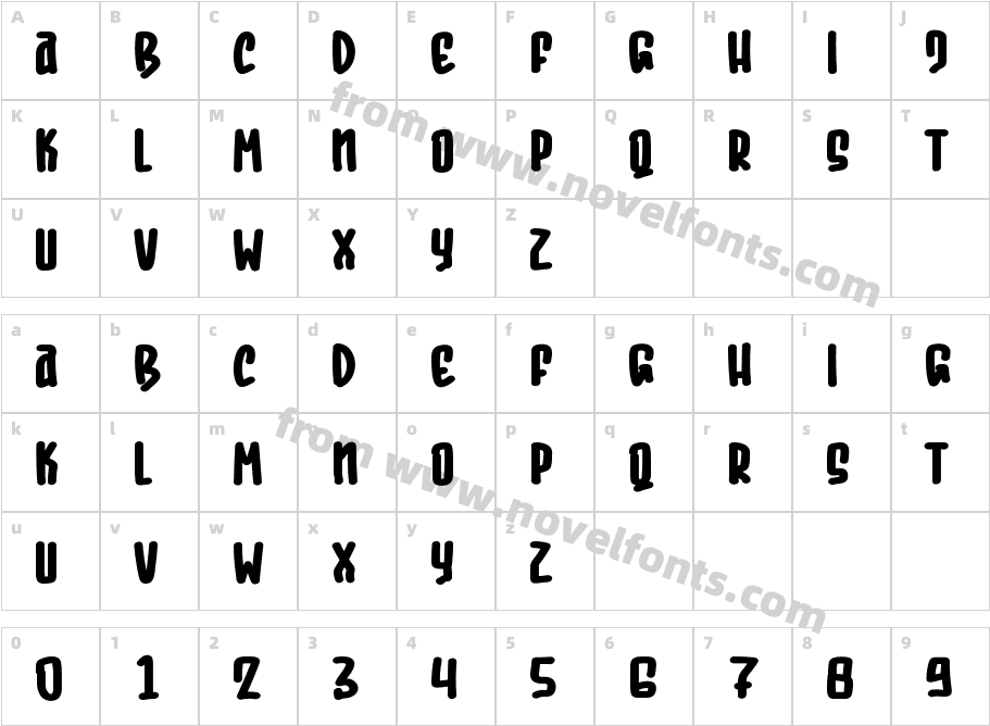 Notepad RegularCharacter Map
