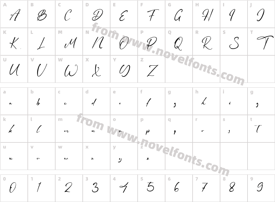 Mirror PoolCharacter Map