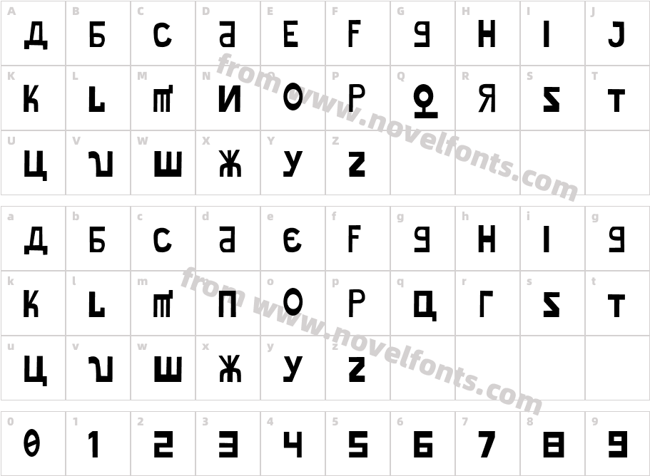 MisakishevikCharacter Map