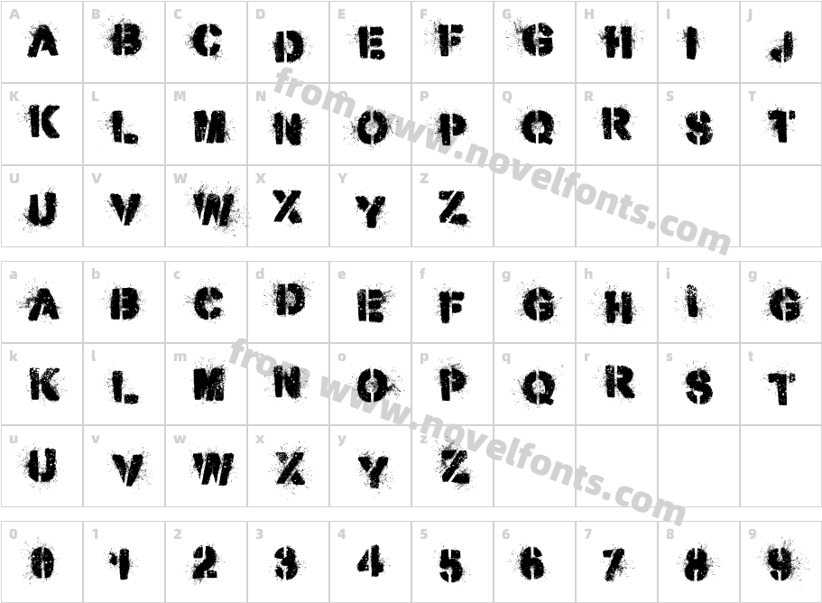 MisdemeanorCharacter Map