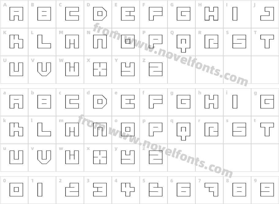 Miss EllenCharacter Map