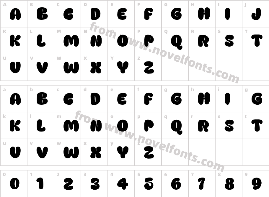 NowcloudCharacter Map