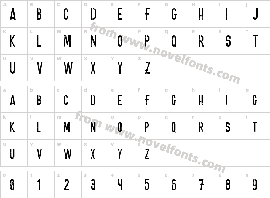 ONNIC TextureCharacter Map
