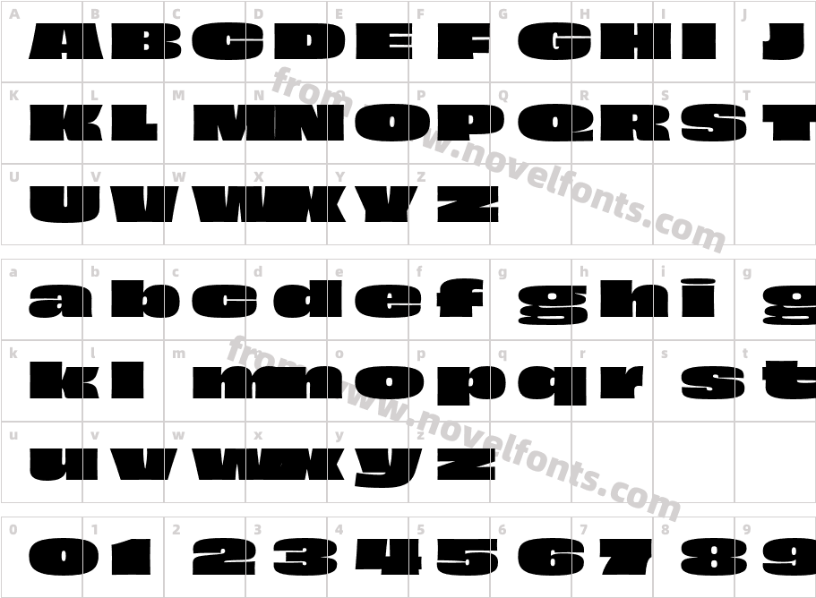 Obviously Extd SuprCharacter Map