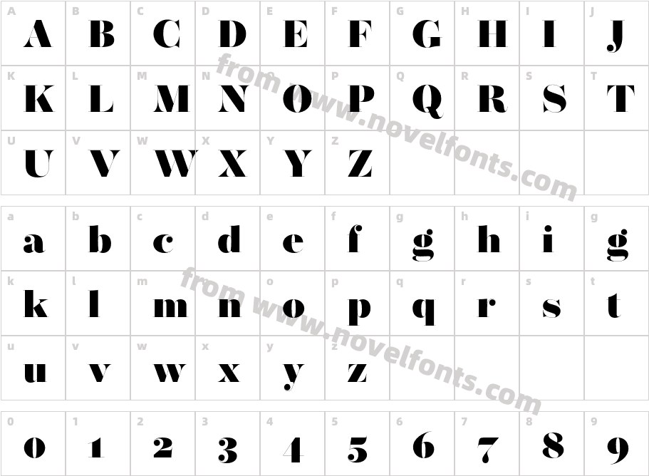 Operetta 52 BlackCharacter Map