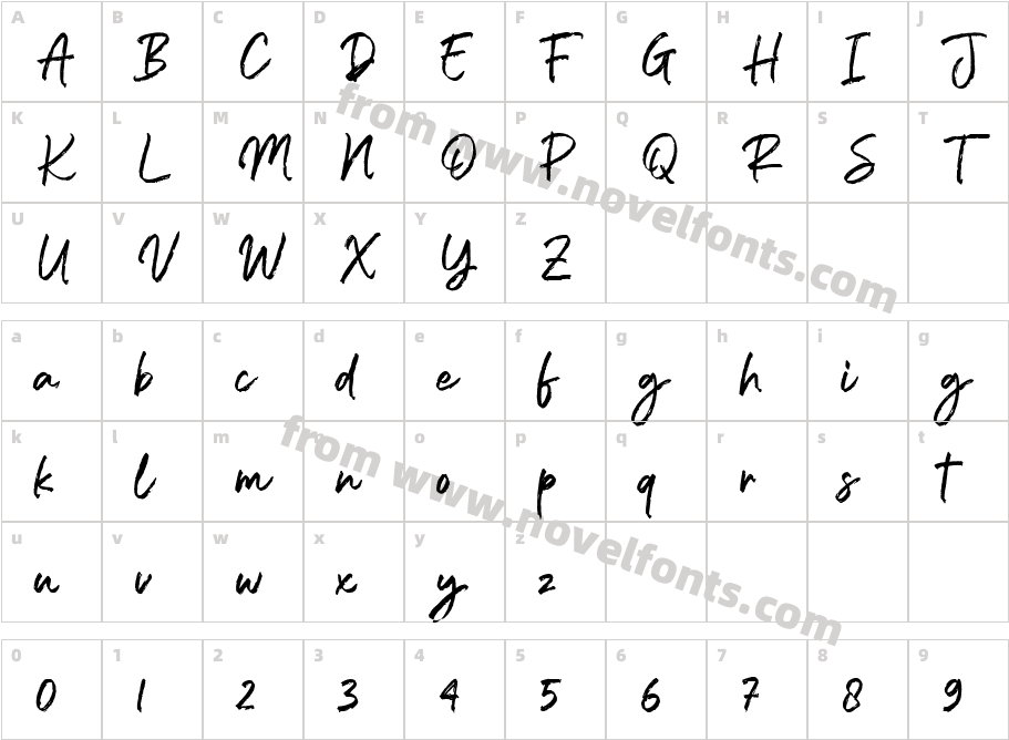 Outlook RegularCharacter Map