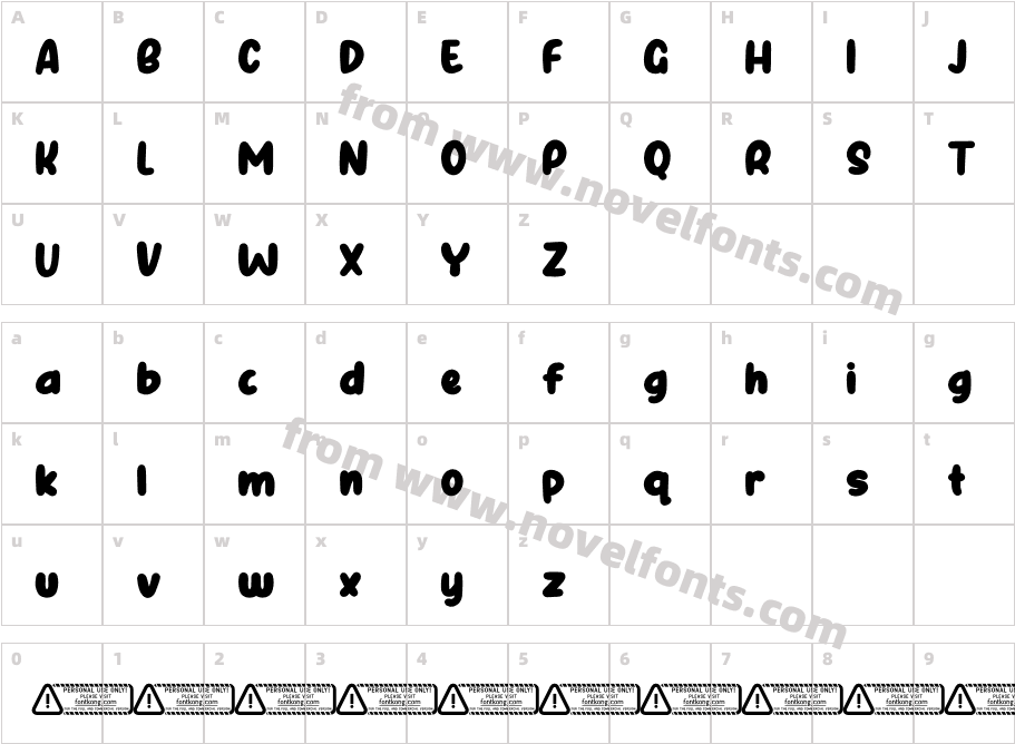 OwenCharacter Map
