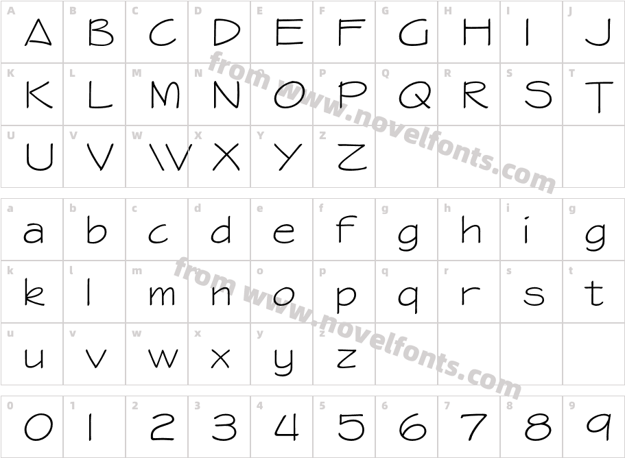 P22 Saarinen Alternate1Character Map