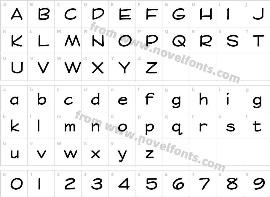 P22 Saarinen Pro BoldCharacter Map