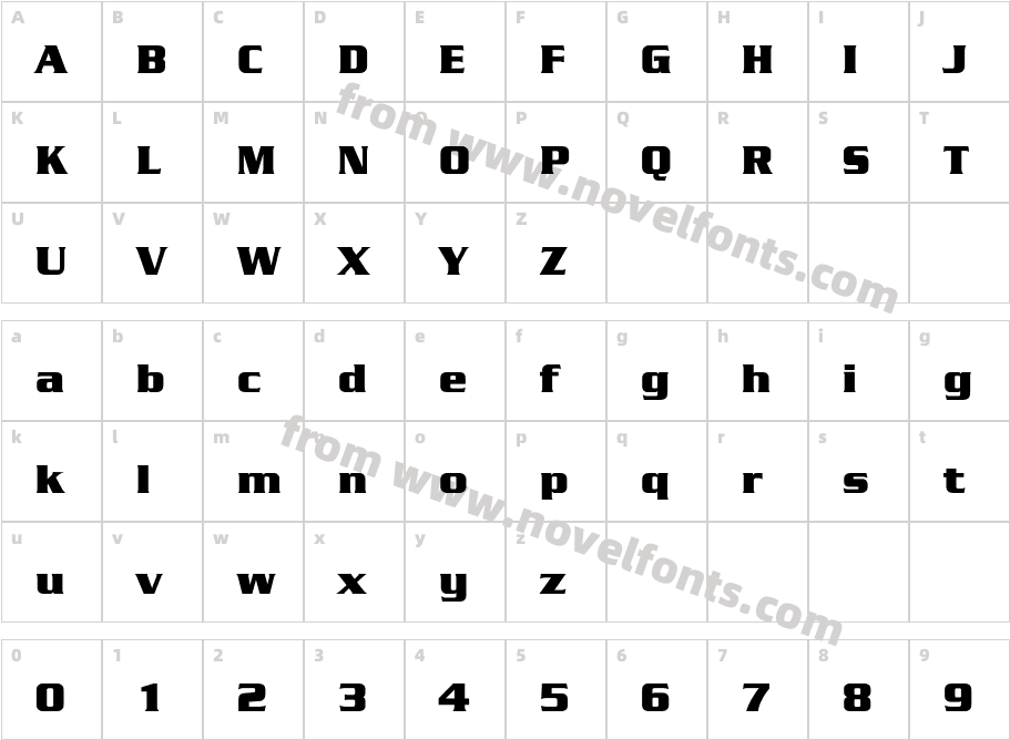 PSL Kampanath Pro BoldCharacter Map