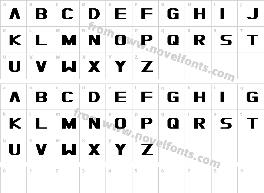 MoiserCharacter Map