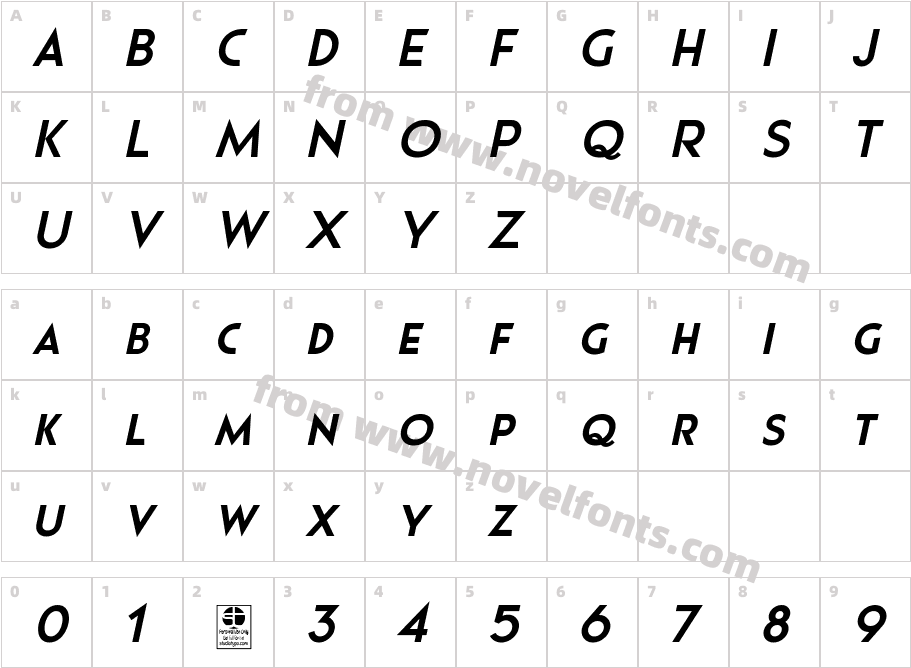 Pages Grotesque Demo Bold ItalicCharacter Map