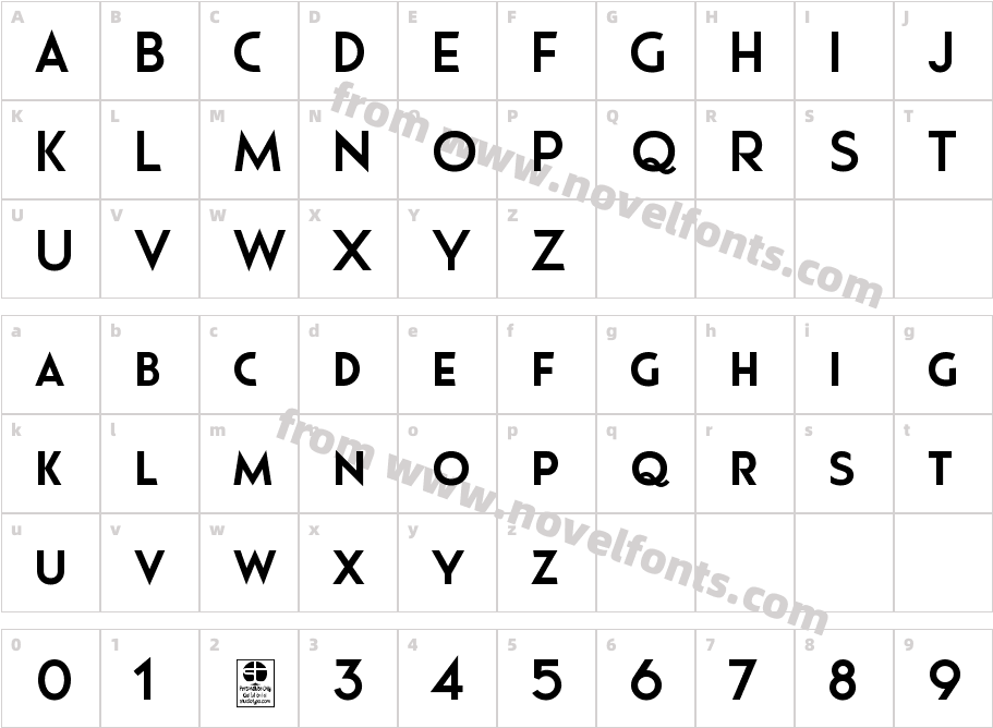 Pages Grotesque Demo BoldCharacter Map